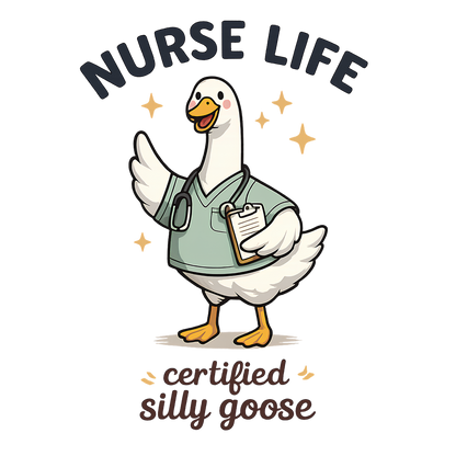 Silly Goose Nurse Tee — Funny Nurse Life Unisex T-Shirt