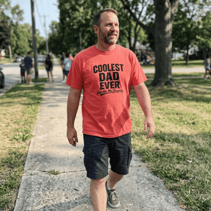 Coolest Dad Ever, Just Ask My Daughter – Funny Cotton Tshirt for Dad | Father's Day Gift