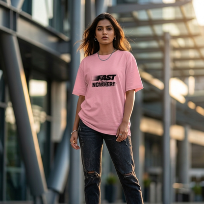 Fast Going Nowhere Graphic Tee – Unisex Streetwear