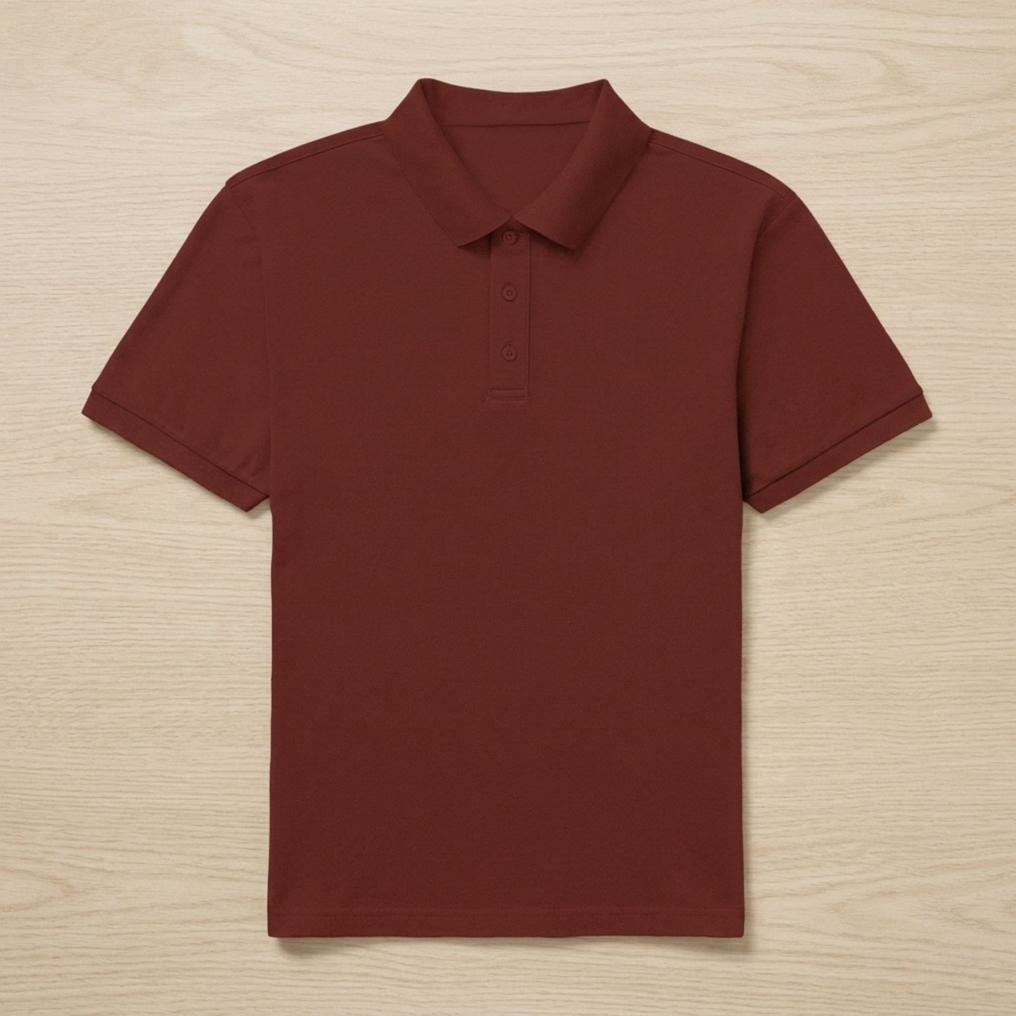 Men’s Plain Polo Collar T-Shirt | 100% Cotton 220 GSM Airtex | Regular Fit Structured Collar | Office & Casual Wear | S to 3XL | MP25