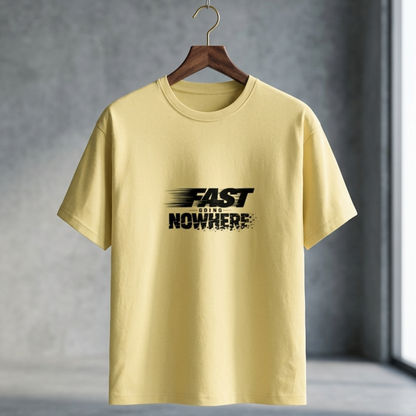 Fast Going Nowhere Graphic Tee – Unisex Streetwear