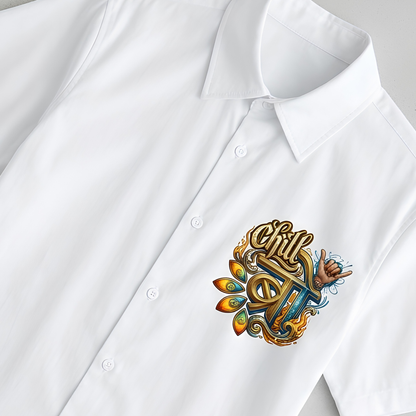 Chill Bro Marathi Oversized Shirt | Attitude Marathi Vibe Top | Trendy Streetwear Gift for Brother Sister