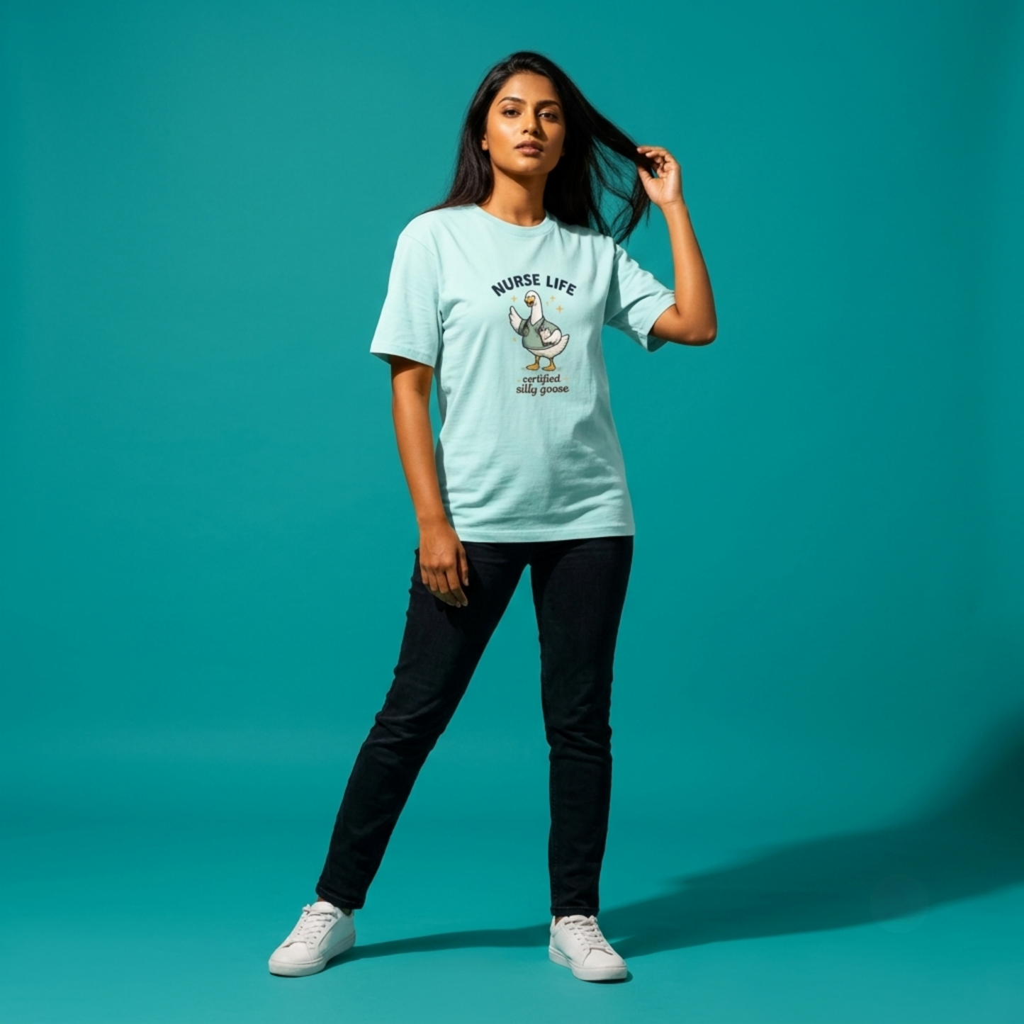 Silly Goose Nurse Tee — Funny Nurse Life Unisex T-Shirt