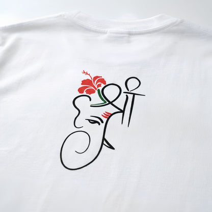 Ganesha Print Unisex T-Shirt | Shree Ganpati Cotton Stretch Tee India