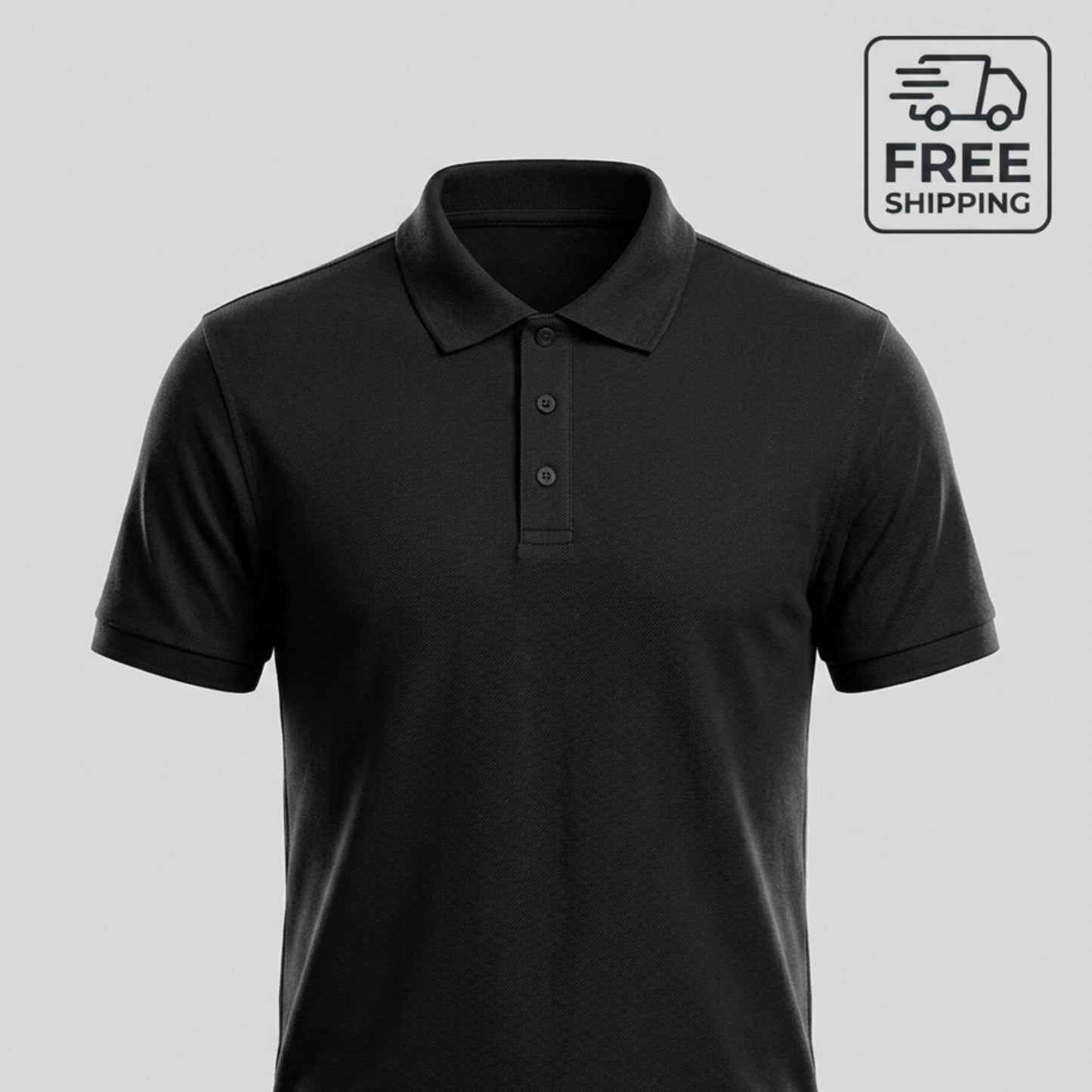 Men’s Plain Polo Collar T-Shirt | 100% Cotton 220 GSM Airtex | Regular Fit Structured Collar | Office & Casual Wear | S to 3XL | MP25