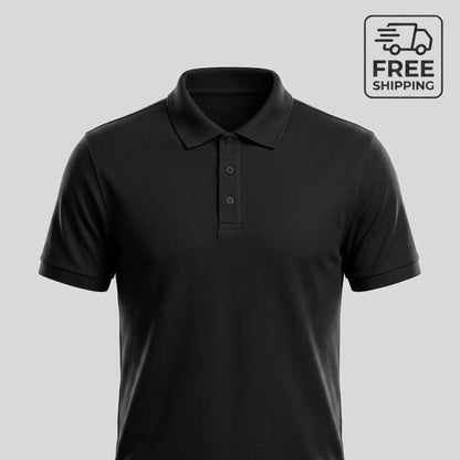Men’s Plain Polo Collar T-Shirt | 100% Cotton 220 GSM Airtex | Regular Fit Structured Collar | Office & Casual Wear | S to 3XL | MP25