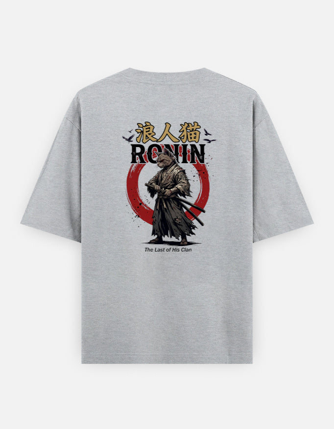 Japanese anime streetwear graphic tee back print drop shoulder white tshirt India